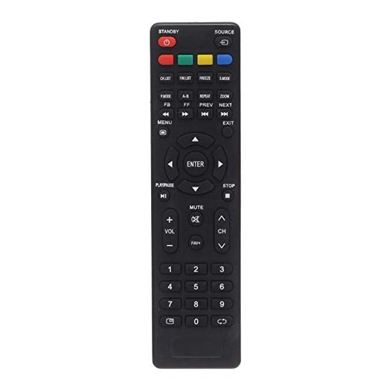 Remote Control For Prima, Symphony, And Nautical TVs