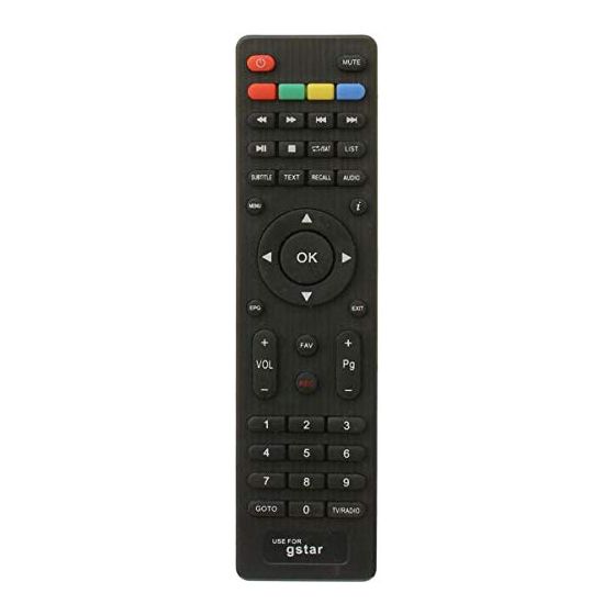 ريموت كنترول لريسيفر جي ستار Hd - موديل A53050