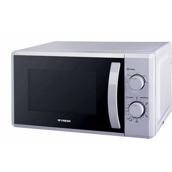 Fresh Microwave, 20 Liters, Silver - FMW-20MC-S
