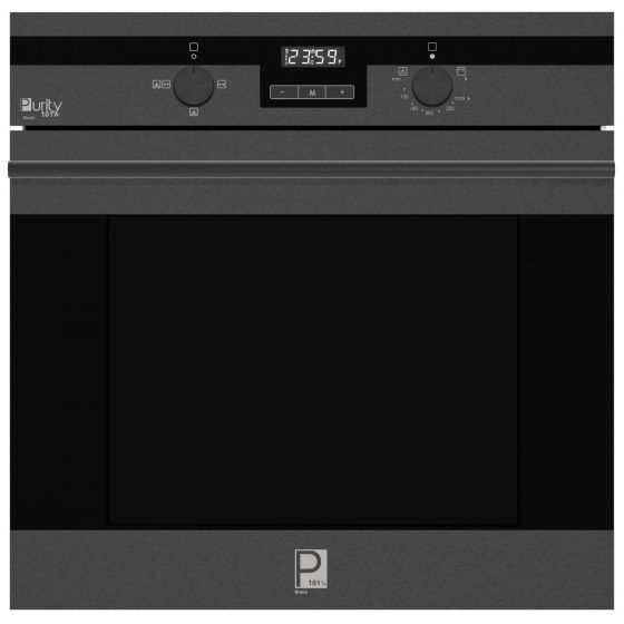 Purity Digital Built-in Gas Oven, 60 cm, 73 Liters, Black and Inox  - FR PRO
