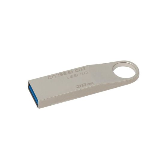 فلاش درايف USB كينجستون، 32 جيجا، فضي - DTSE9G2
