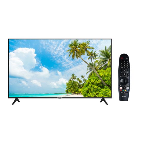 Hyundai 32 Inch HD Smart Frameless LED TV with Built in Receiver - L32HYNDA610, With Magic Remote