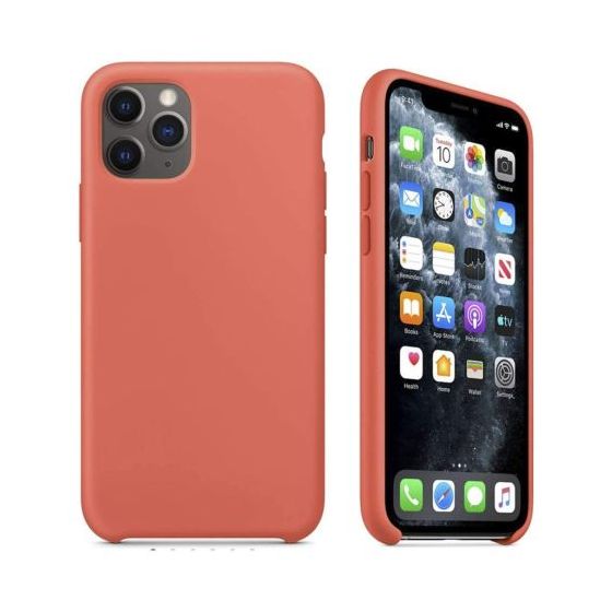Stratg silicone Back Cover for Apple iPhone 11 Pro Max - Orange