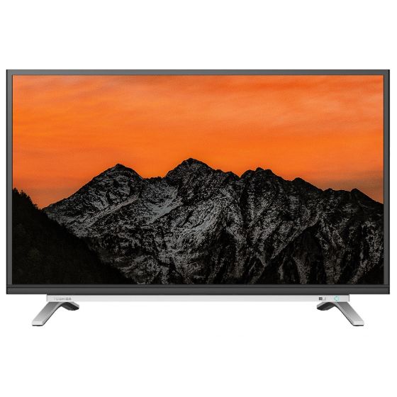 شاشة تلفزيون سمارت LED توشيبا 32 بوصة بدقة HD مع ريسيفر داخلي - موديل 32L5995EA