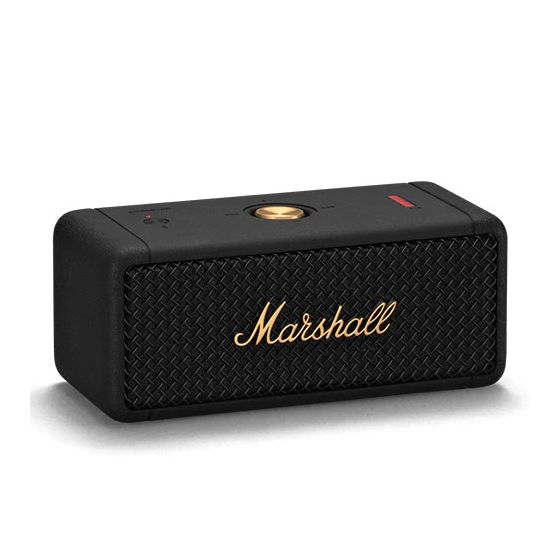 Marshall Emberton Bluetooth Speaker - Black and Brown