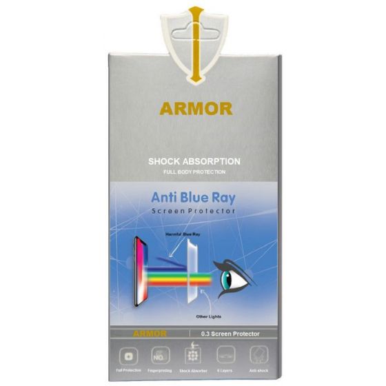 Armor Anti Blue Light Screen Protector For Xiaomi Mi 10T - Transparent
