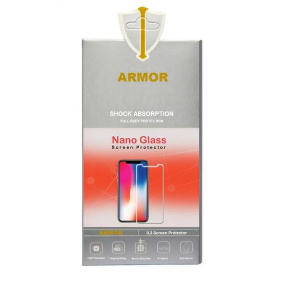 Armor Nano Glass Screen Protector for Samsung Galaxy A02s - Transparent
