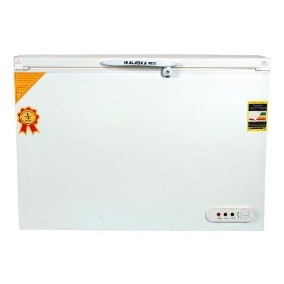 Alaska Chest Freezer, Defrost, 335 Liters, White- CH 400