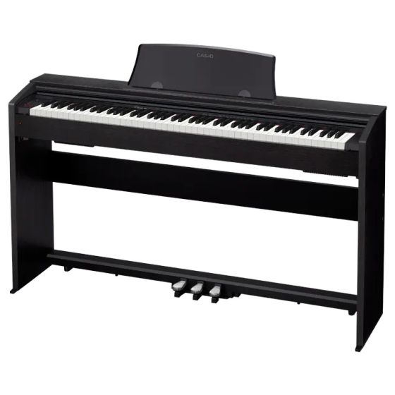 CASIO Privia Musical Keyboard, Black - PX-770BNC2