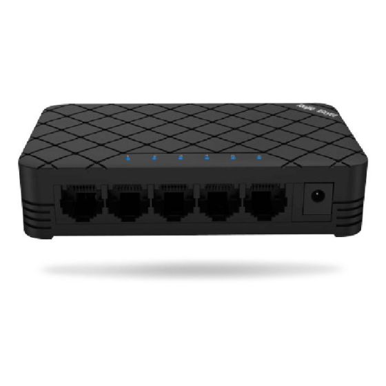 سويتش جيجابت روجي، 5 منفذ، اسود - RG-ES05G