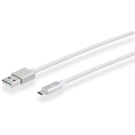 كابل شحن USB إلى مايكرو USB اتش بي برو، 1 متر - فضي، HP041GBSLV1TW