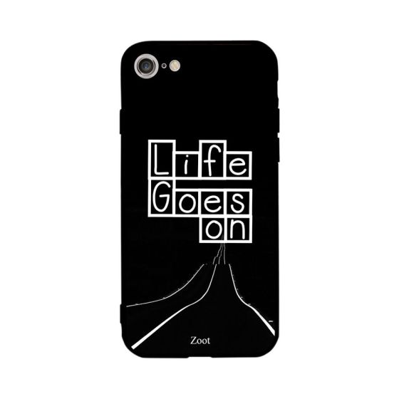 Life Goes On Printed Back Cover for Apple iPhone 7