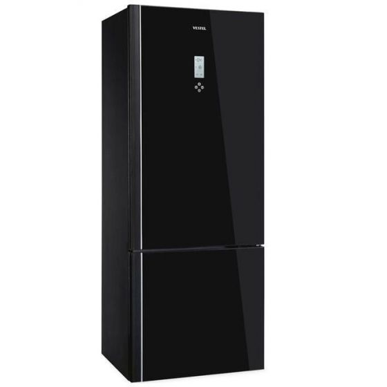 White Point Digital Refrigerator, No Frost, 2 Doors, 20 FT, Black - WPR-C566TSGB