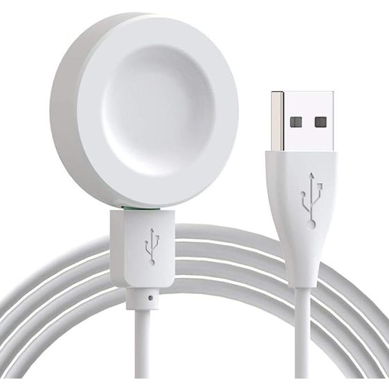 شاحن ساعة بموصل USB فئة A، طولة 1 متر، 1.5 امبير لهواوي GT 2 برو - ابيض
