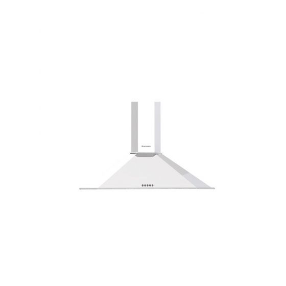 Ecomatic Built-In Pyramids Hood with Chimney, 90 Cm, Silver - H9206RB