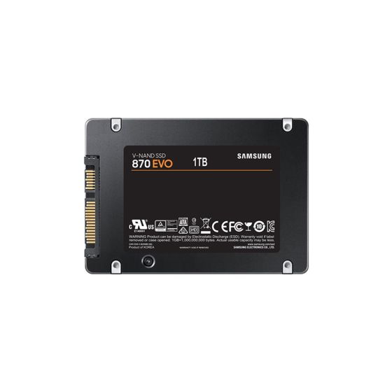 Samsung 870 EVO SATA Internal Solid State Drive, 1TB, Black - ‎MZ-77E1T0BW