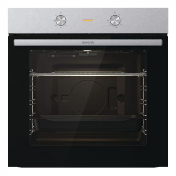 Gorenje Electric Built-in Oven with Grill, Multi-Function, 60 cm, 84 Liters, Black and Silver - BO6712E02XK
