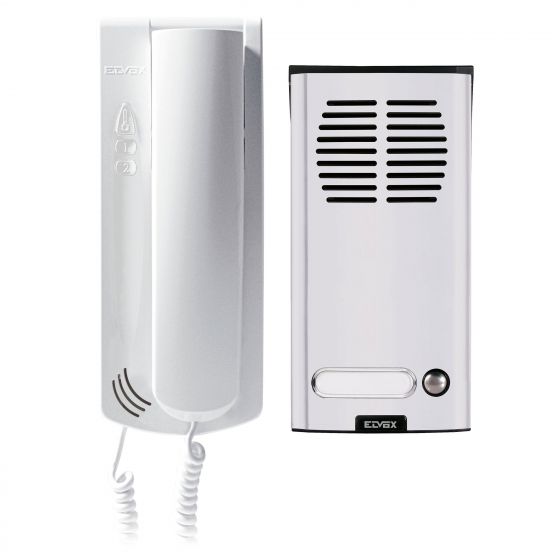 Elvox Outdoor Intercom, Silver and White - K62K0.01