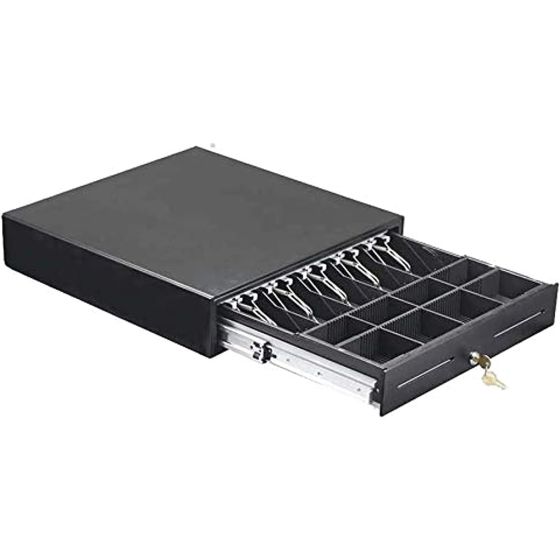 Cash Drawer, 8 Coins- Black