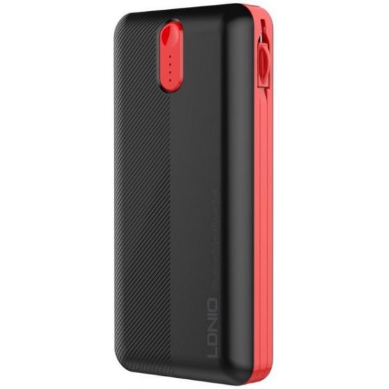 LDNIO Power Bank, 20000 mAh, 3 Ports, Black - PL2014