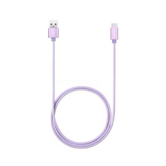 Wopow Type-C USB Cable, 1 Meter, Purple- LT23