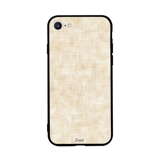 Off White Textile Pattern Printed Back Cover for Apple iPhone 6