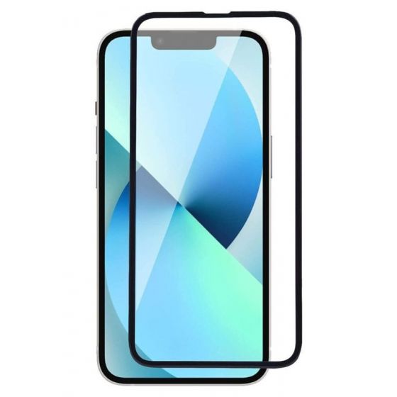 Keendex Tempered Glass Screen Protector For iPhone 13, Clear - KX 2641