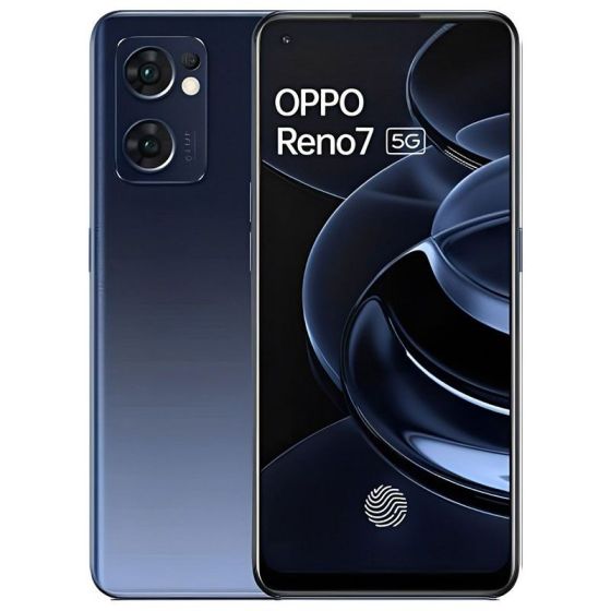 Oppo Reno 7, 256GB, 8GB RAM, Dual SIM, 5G - Starry Black