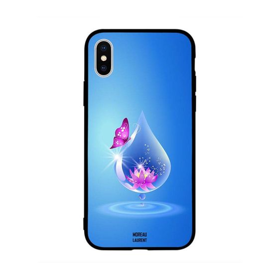 جراب ظهر مطبوع لابل ايفون XS ماكس