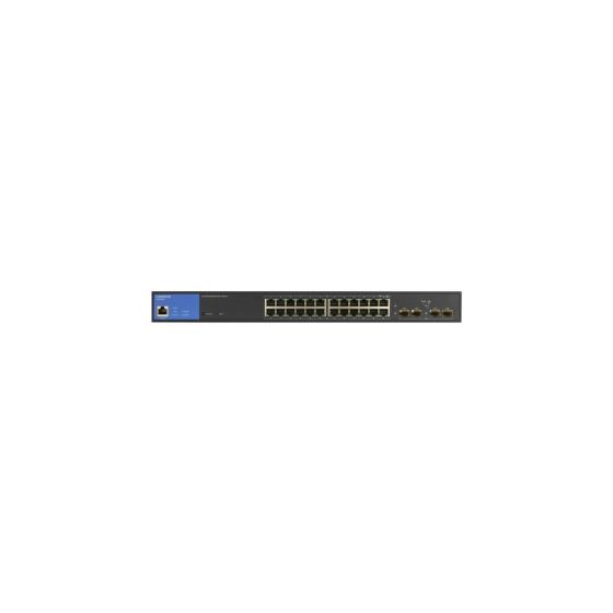 سويتش سطح مكتب ايثرنت جيجابت مدار لينكسيس، 24 منفذ - LGS328PC