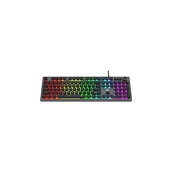 Ola AULA F2028 Programmable Gaming Keyboard with Multi-Metal Waterproof System - 3 Light
