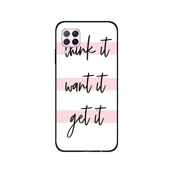 Cielito Think It Want Get Printed Back Cover for Huawei Nova 7i