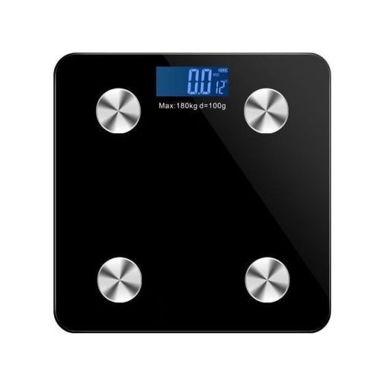 Smart Digital Scale, 180Kg - Black