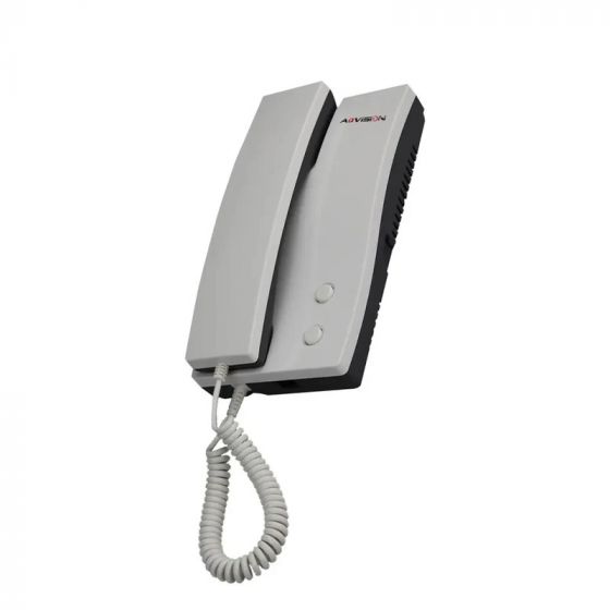 Advision Audio Door Intercom, 2 Button, Grey - AD-H202