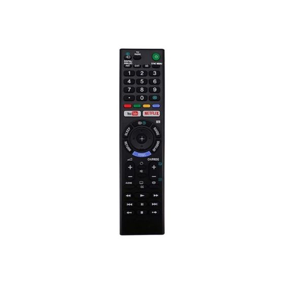 ريموت كنترول لتلفزيونات سوني سمارت - اسود
