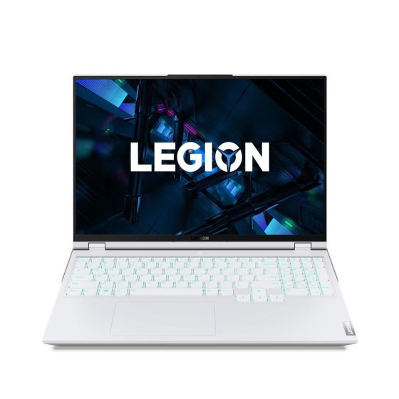 Lenovo Legion 5 Pro - 82JF007EED Laptop, Intel Core i7-11800H, 16 Inch, WQXGA IPS 165Hz Display, 1TB SSD, 16GB RAM, Nvidia GeForce RTX 3050 4GB, Windows 11 - Stingray White