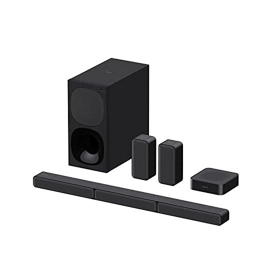 Sony Wireless Home Theater, 5.1Ch Real Surround, Black - HT-S40R