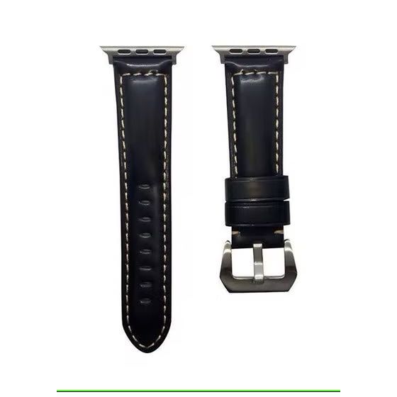 Leather Band for Apple Watch- Black