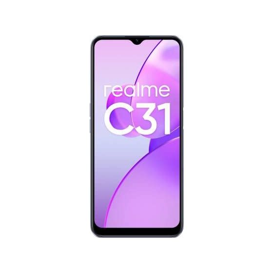 ريلمي  C31 بشريحتين، 64 جيجا، رام 4 جيجا، شبكة 4G LTE، فضي - بدون ضمان