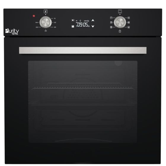Purity Built-in Electric Oven, with Grill, 65 Liters, Black- OPT601EED