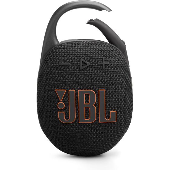 JBL Clip 5 Bluetooth Speaker, Waterproof - Black