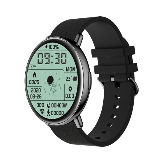 BSNL M30 Smart Watch, 1.35 Inch - Black