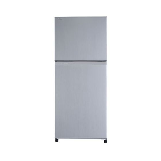 Toshiba No Frost Refrigerator, 355 Liters, Silver - GR-EF40P-T-S