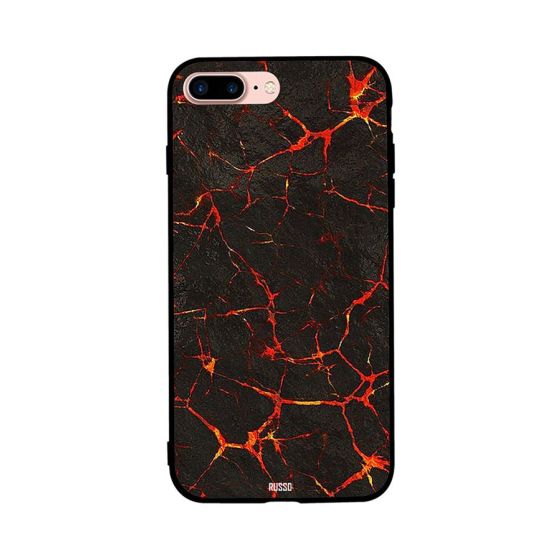 Lava Marble Pattern Printed Back Cover for Apple iPhone 8 Plus