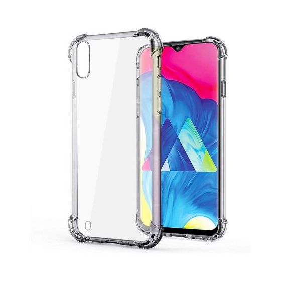 Stratg Gorilla Back Cover for Samsung Galaxy A10 and M10 - Transparent