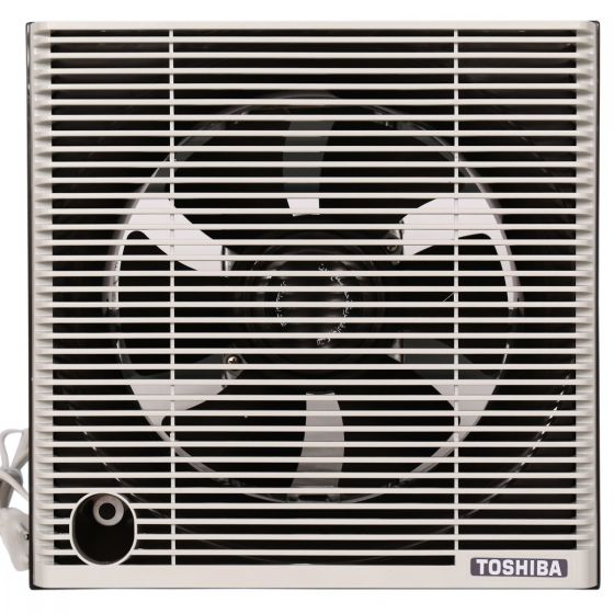 Toshiba Bathroom Ventilating Fan, 20 cm, White - VRH20S1