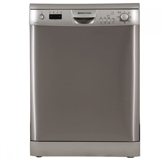 White Point Freestanding Dishwasher, 13 Persons, 9 Programs, Silver- WPD 139 HDX