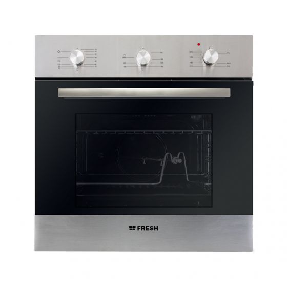 Fresh Built-In Gas Oven, 90 cm, Silver - GEFB90CMSF