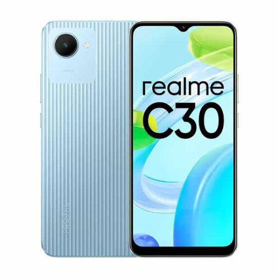 ريلمي C30، بشريحتين، 32 جيجا، رام 2 جيجا، شبكة 4G LTE - ازرق بدون ضمان