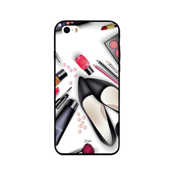 Make Up Printed Back Cover for Apple iPhone 5